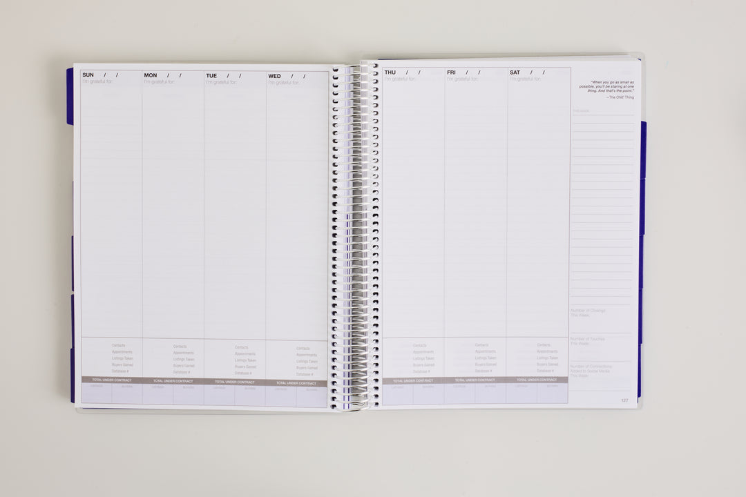 KW MAPS BOLD Planner: Undated