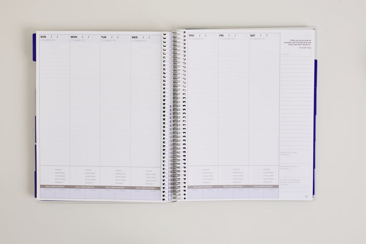 KW MAPS BOLD Planner: Undated