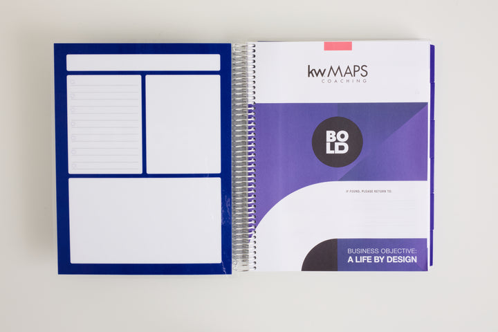 KW MAPS BOLD Planner: Undated