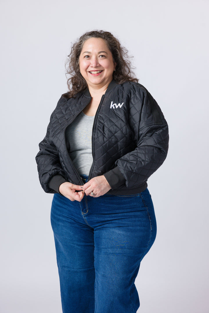 Women's Boxy Quilted KW Jacket