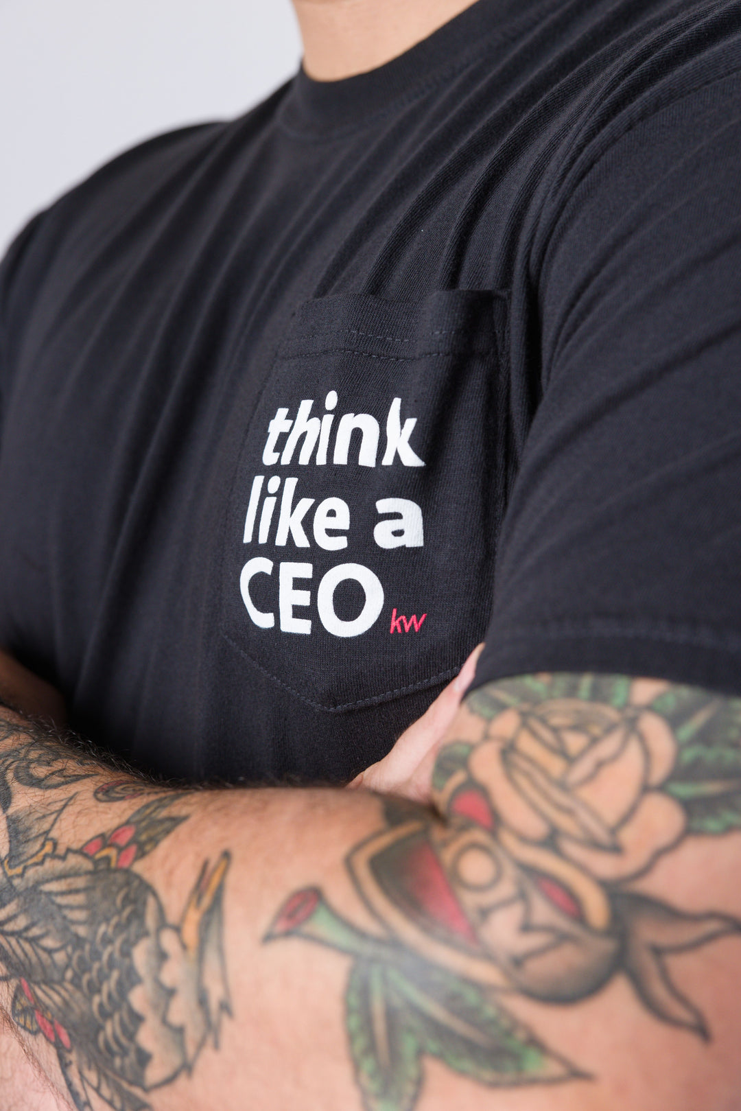 Think Like A CEO Pocket T-Shirt