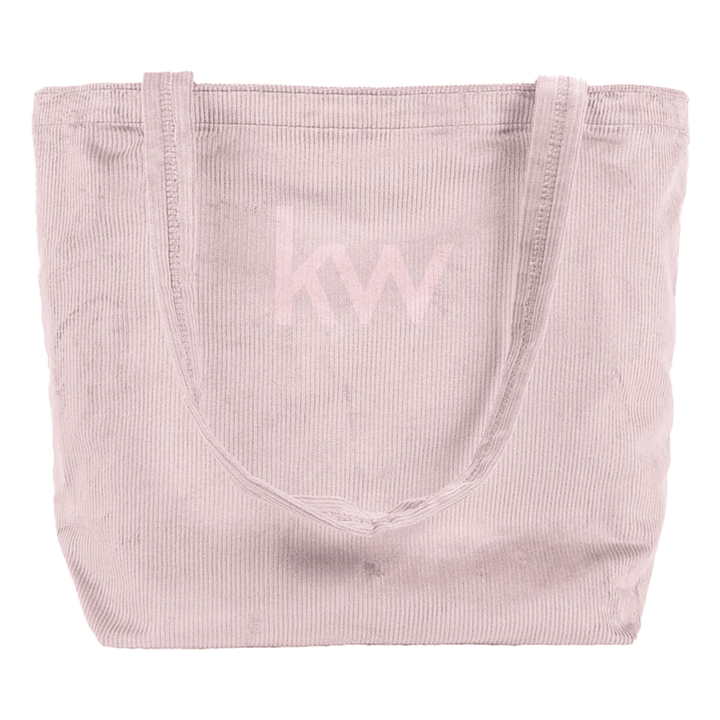 Corduroy KW Tote Bag