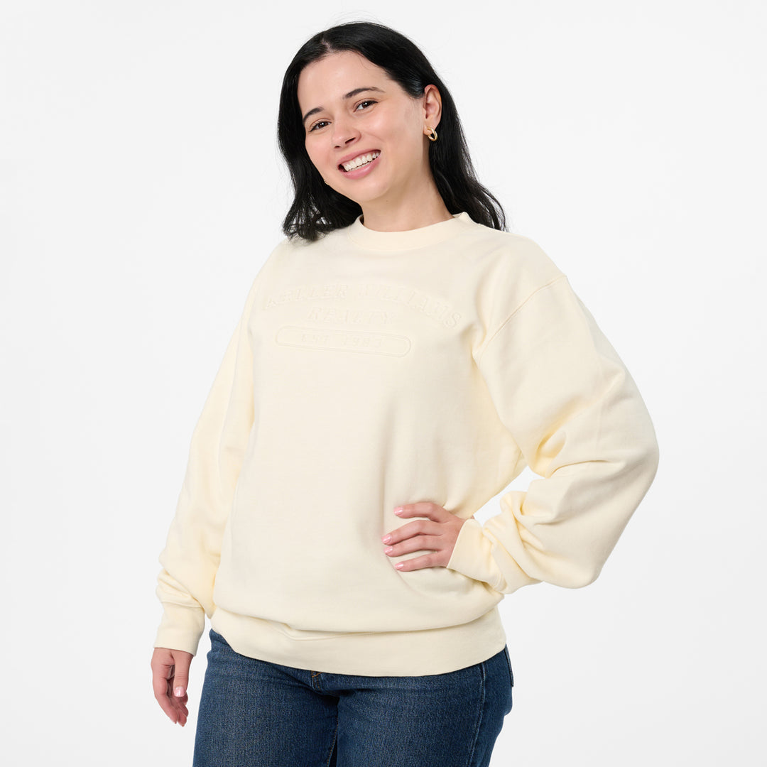 Vintage Est. 1983 Embossed Sweatshirt