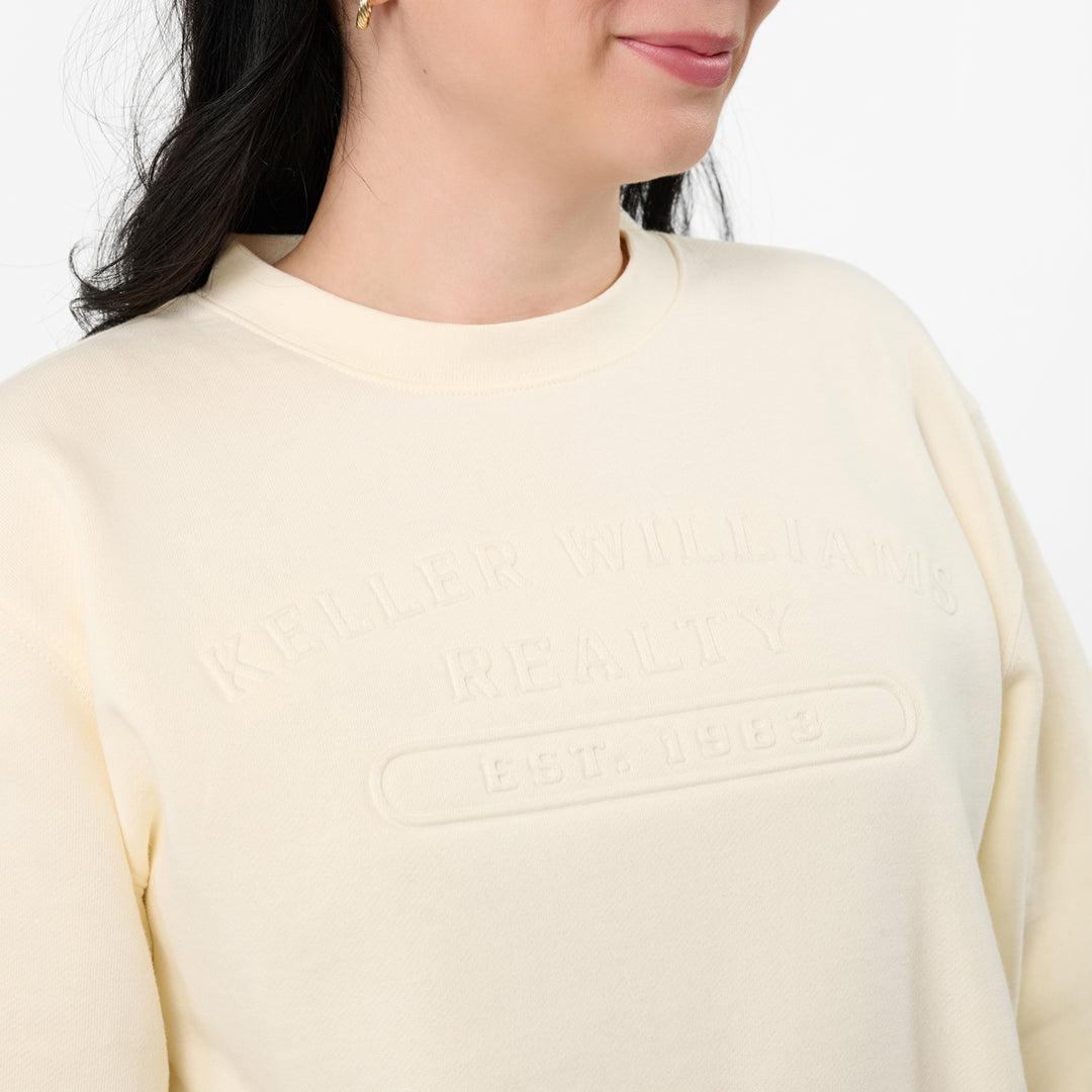 Vintage Est. 1983 Embossed Sweatshirt