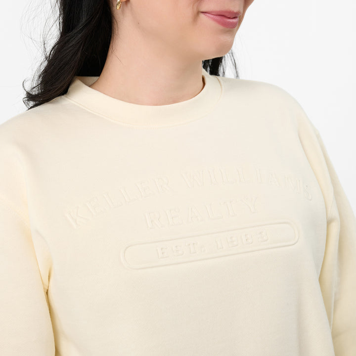 Vintage Est. 1983 Embossed Sweatshirt