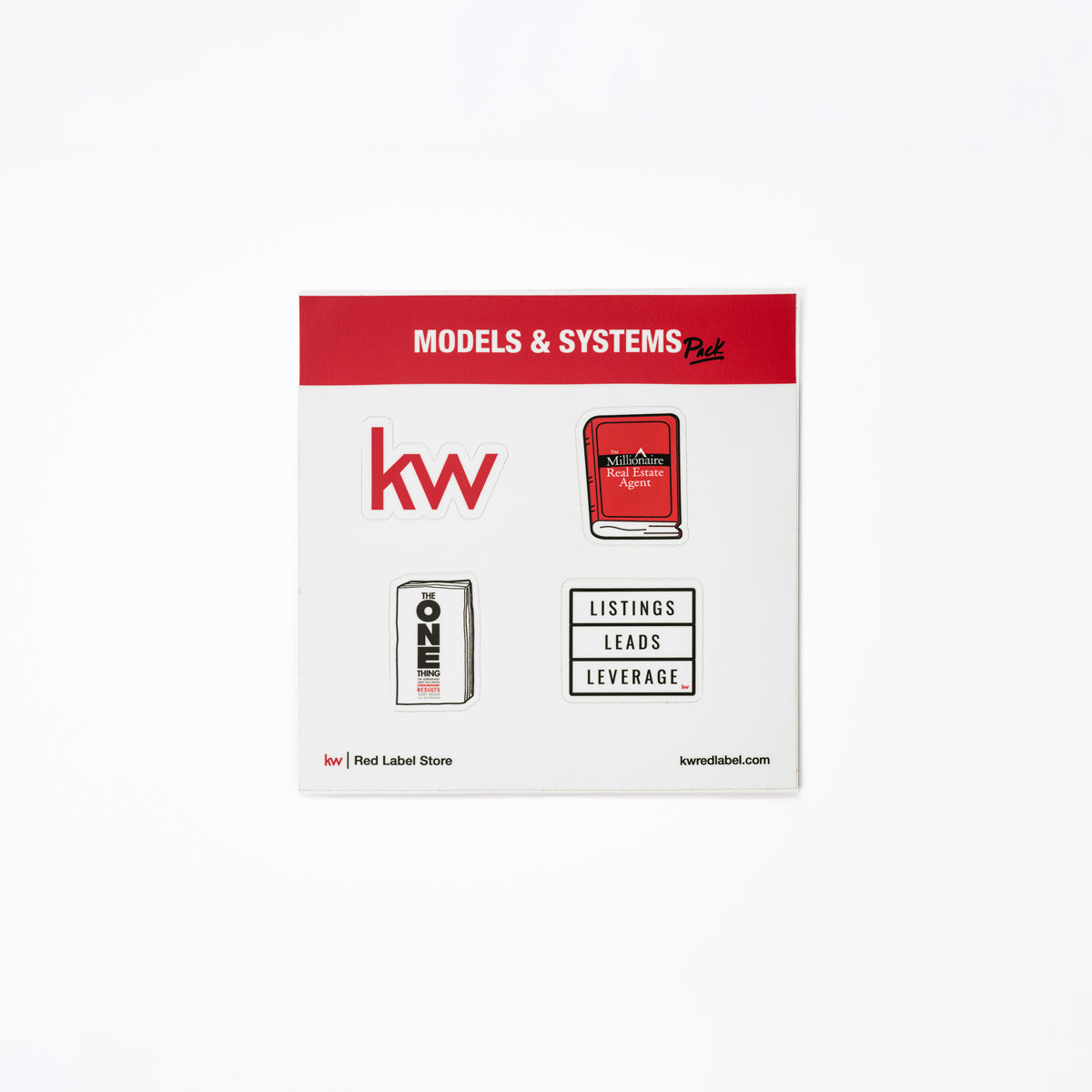 Models & Systems Sticker Sheet – KW Red Label