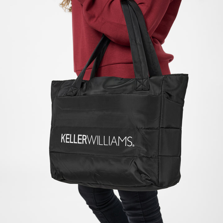 Lightweight Quilted Puffer Tote